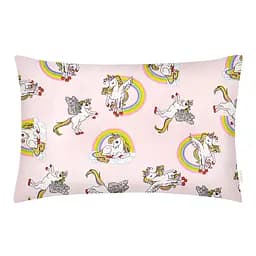 Комплект постільної білизни Cosas Rainbow unicorn CS1 Підлітковий рожевий (UnicornRainbowRose_El90-Summer_155) - мініатюра 3