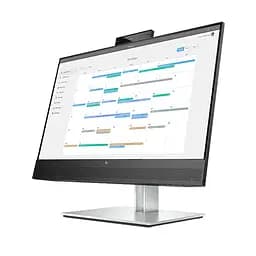 TFT 23.8" HP E24mv G4, IPS, HDMI, VGA, DP, USB, Cam, HAS, Pivot, колонки, сріблястий - мініатюра 3