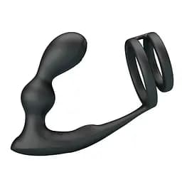 Анальна пробка з ерекційним кільцем Mr Play Remote Control