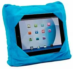 Подушка Supretto Go-Go Pillow 27х27 см блакитна (4436) - мініатюра 3