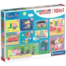  Пазл 10 в 1 Clementoni Peppa Pig (20271)