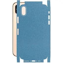 Захисна плівка StatusSKIN для Apple iPhone XS Корпус Вініл Блакитна глянець