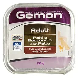 Влажный корм Gemon Dog Wet Adult курица, 150 г (70300292)