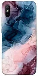 Чохол Demsky Рожево-блакитні розводи для Xiaomi Redmi 9A
