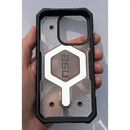 Протиударний чохол UAG Pathfinder MagSafe для iPhone 15 Pro (6.1") Clear Ice (114281114343) - мініатюра 6