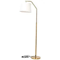 Торшер з абажуром FLT-68F/1 E27 GAB+WH