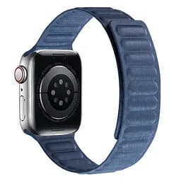 Ремешок FineWoven (AAA) для Apple Watch 38/40/41/42mm(ser.10) Pacific Blue