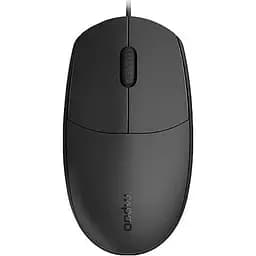Миша Rapoo N100 чорний Optical USB 800-1600 dpi довжина кабелю 1.2 м (N100 чорний)