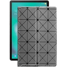 Чохол StatusCASE з екошкіри для планшету Samsung Galaxy Tab S5e 10.5 (T725) Сірий ромб