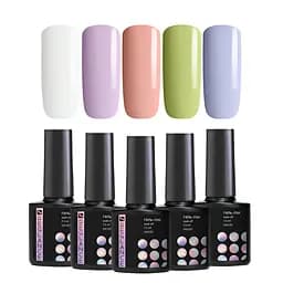 Набір гель-лаків для нігтів Reglance Нюдовий 7.5 мл