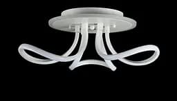 Люстра стельова LED Splendid Ray L78586/3, 104W, білий, сучасний стиль, з пультом, 3 лампи, 50 см