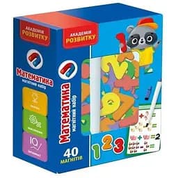 Магнітний набір Vladi Toys Математика з маркером VT5411-16 (4820234763177)