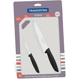 Набор ножей Tramontina Plenus black, 3 предмета (6366867)