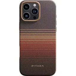 Карбоновий чохол Pitaka Military-Grade Protective Case Sunset для iPhone 16 Pro (KI1601CPSU)