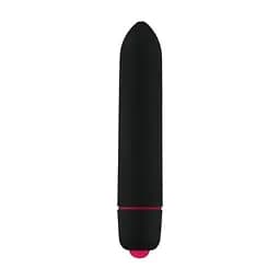 Віброкуля Adrien Lastic Univibe, силіконова, 10 режимів, на батарейках, чорна