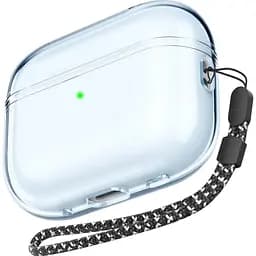 Чохол AhaStyle Transparent Case для Airpods Pro 2 Blue [133862]