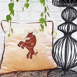 М'яка іграшка Подушка Зодіак тілець 32см