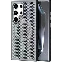 Чехол AeroCool TPU PC MagSafe Samsung Galaxy S23 Ultra 5G S918 Grey