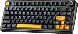 Клавіатура бездротова Aula F75 Black (6948391208626) - мініатюра 2
