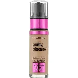 Тональная основа Claresa Pretty, Please! Satin Matt Foundation тон 06 (Tan) 33 г