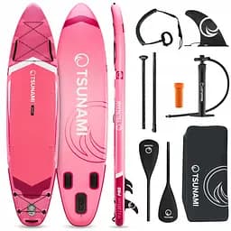 Надувная SUP доска TSUNAMI PRO 350 см с веслом T10 (P-5905973405591)