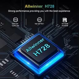 Transpeed H728 4/64Gb Android 14, Смарт ТВ приставка медіаплеєр 8K HDR Android SmartTV Box - мініатюра 6