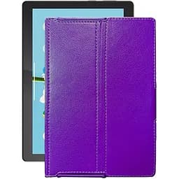Чехол StatusCASE из экокожи для планшета Lenovo Tab M10 GHD X605FC Фиолетовый