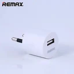 Мережевий зарядний пристрій Remax 1USB, 1A мережевий зарядний блок