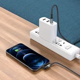 Кабель Hoco Type-C to Lightning Orbit PD data cable U100 1.2 м 20W - мініатюра 2