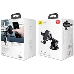 Автотримач BASEUS Wireless Charger Gravity Car Mount (Osculum Type) - мініатюра 2