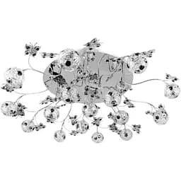 Люстра стельова Brille галогенна флористика G4 20W CHR (BCL-107C/16)