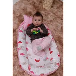 Кокон+подушка NIFO 1515 One Size Рожевий (2000989195887D)