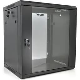 Шафа настінна Merlion 12U 19 600 x 450 x 634 (Ш x Г x В)мм, black (Ml3-6412)