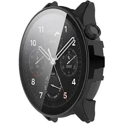 Чохол-накладка DK Пластик Gloss Glass Full Cover для Xiaomi Watch S1 Pro (black) - мініатюра 3