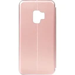 Чохол-книжка Toto Book Rounded Leather Case Samsung Galaxy S9 Rose Gold