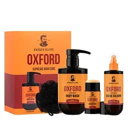 Подарочный парфюмерный набор для мужчин Barber Blend Oxford, 4 в 1