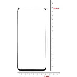Захисне скло BeCover для Poco X3 / Poco X3 Pro / Poco M2 Pro Black (705662) - мініатюра 3