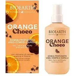 Спрей для волосся, обличчя й тіла Bioearth Botanique Chocolate Scented Water Orange Choco Апельсин та шоколад парфумований 100 мл