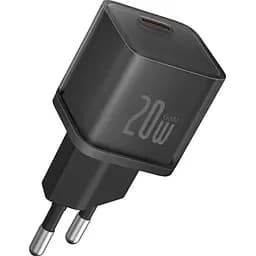 Мережевий зарядний пристрій Baseus GaN5S Fast Charger 1C 20W EU Cluster Black (P10162503113-00)