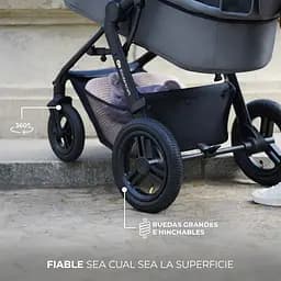 Коляска універсальна 3 в 1 Kinderkraft Moov 2 Air Light Gray (KSMOOV02LGR3000) - мініатюра 19