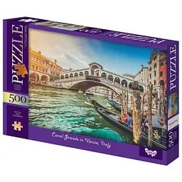 Пазлы классические Гранд-канал в Венеции Danko Toy C500-15-07, 500 элементов