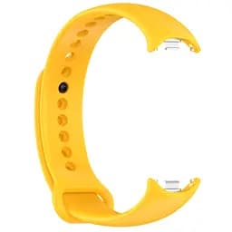Ремінець для фітнес-браслета Lemfo для Xiaomi Mi Band 8 і 9 жовтий - мініатюра 3