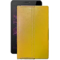 Чохол StatusCASE з екошкіри для планшету Nomi Libra 4 C080034 Жовтий