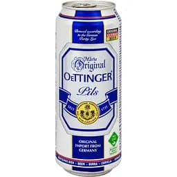 Пиво Oettinger Pils світле 4.7% 0.5 л з/б (910701) - мініатюра 2