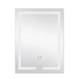 Дзеркало Kroner KRP Spiegel VR1 - 5080 з LED-підсвічуванням та антизапітнінням CV030039, Білий - мініатюра 4