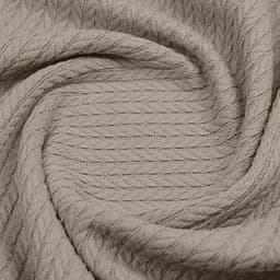 Плед-покривало Cosas Knitted Braid Bronze косичка 75х95 см (Blanket_34Bronze_KnittedBraid_75x95) - мініатюра 3
