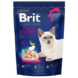 Сухой корм для стерилизованных котов Brit Premium by Nature Cat Sterilised с курицей 800 г