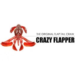 Силікон Keitech Crazy Flapper 2.8" EA#13 spicy mustard/blue (8 шт/уп) - мініатюра 3