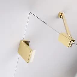 Шторка для ванни Radaway Essenza Pro Gold PND II 120 10102120-09-01L ліва - мініатюра 4