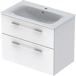 Тумба з умивальником Geberit Selnova Square 60 см 501.240.00.1 Білий